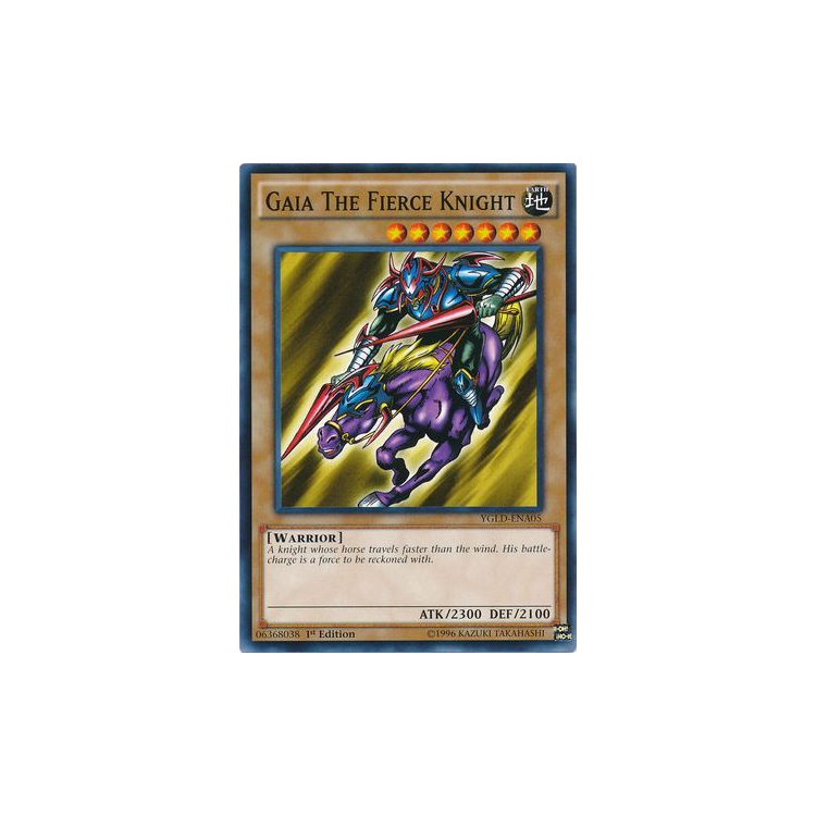 Gaia The Fierce Knight - Common (1st - Big Orbit Cards Gaia The Fierce Knight - Common (1st - Big Orbit Cards