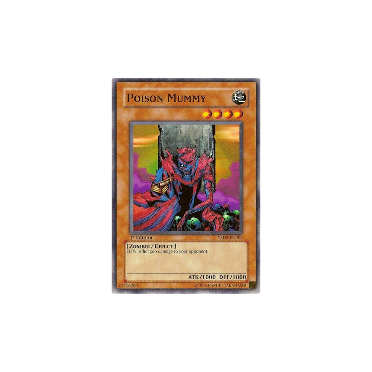 Poison Mummy (1st Edition) - Yu-Gi-Oh! - Big Orbit Cards Poison Mummy (1st Edition) - Yu-Gi-Oh! - Big Orbit Cards