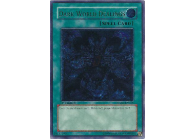 Yugioh iltimate deals Dark world dealings 1st ed LP