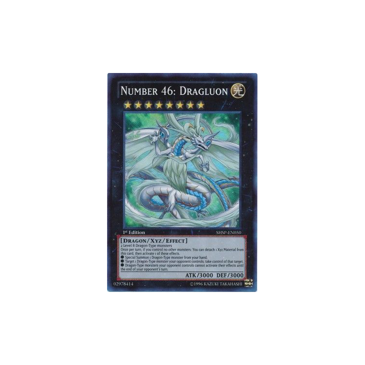 Number 46: Dragluon - Super Rare (1st - Big Orbit Cards