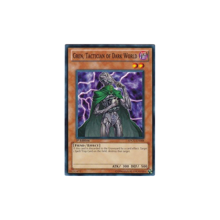 Gren, Tactician of Dark World (1st - Big Orbit Cards Gren, Tactician of Dark World (1st - Big Orbit Cards