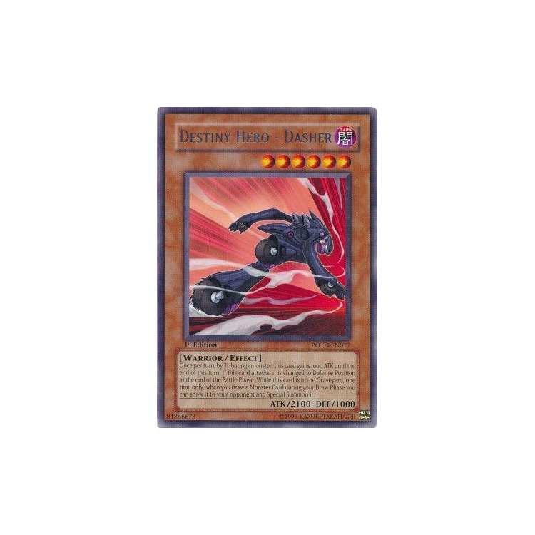 Destiny HERO - Dasher (1st Edition) - Big Orbit Cards Destiny HERO - Dasher (1st Edition) - Big Orbit Cards