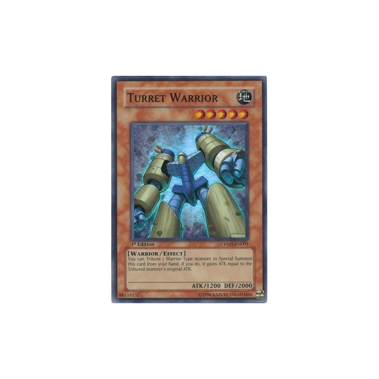 Turret Warrior - Super Rare (1st Edition) - Big Orbit Cards Turret Warrior - Super Rare (1st Edition) - Big Orbit Cards