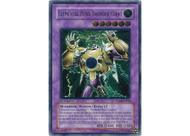 Yu-Gi-Oh! Elemental Hero Thunder Giant UTR By Konami 1st shops