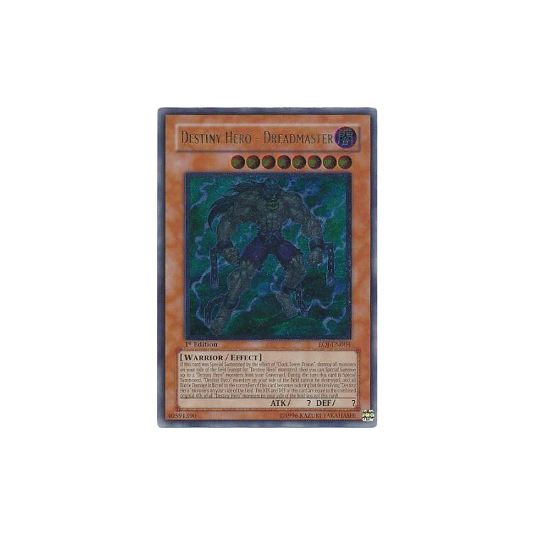 Destiny HERO - Dreadmaster - Ultimate Rare - Big Orbit Cards Destiny HERO - Dreadmaster - Ultimate Rare - Big Orbit Cards