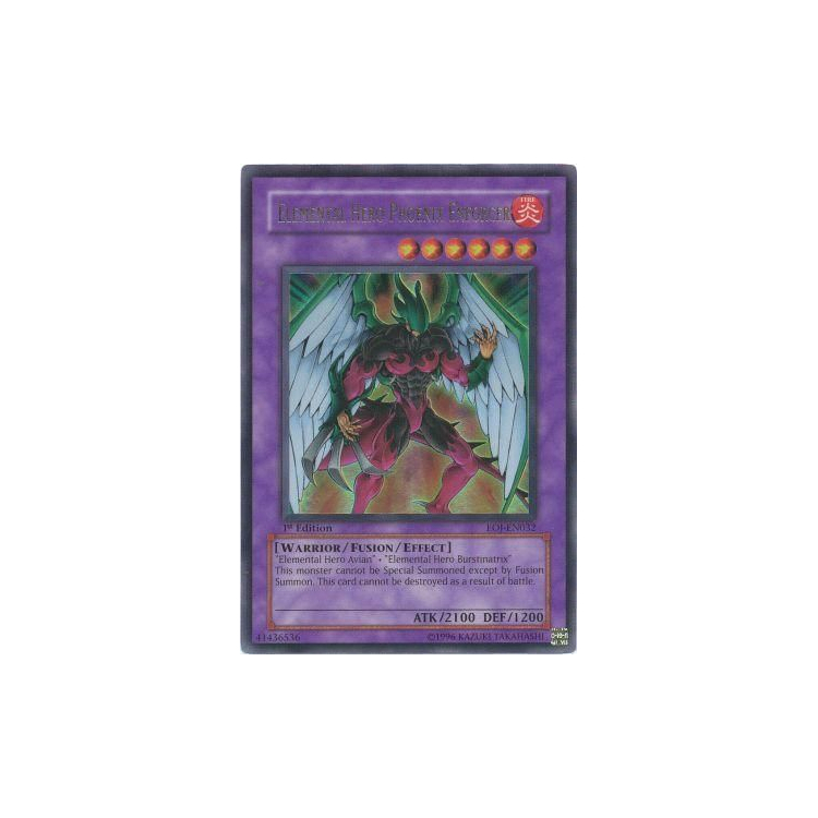 Elemental HERO Phoenix Enforcer - Ultra - Big Orbit Cards