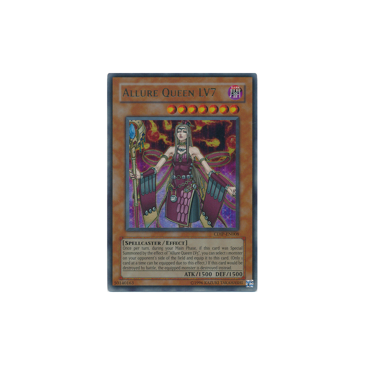 Yu-Gi-Oh! Card Allure Queen LV7 1st Edition CDIP-EN008