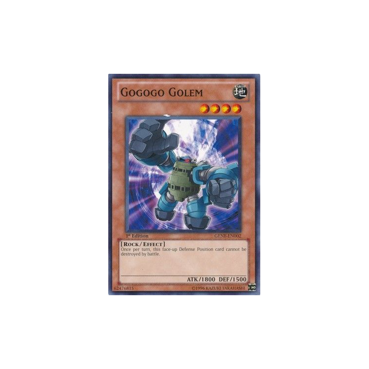 Gogogo Golem (1st Edition) - Yu-Gi-Oh! - Big Orbit Cards Gogogo Golem (1st Edition) - Yu-Gi-Oh! - Big Orbit Cards