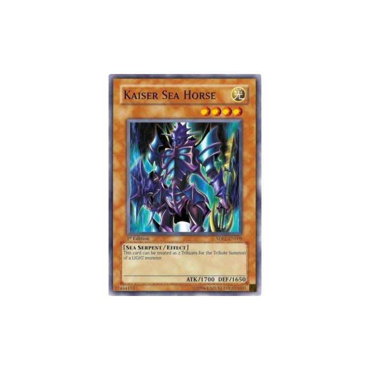 Kaiser Sea Horse (1st Edition) - Yu-Gi-Oh! - Big Orbit Cards Kaiser Sea Horse (1st Edition) - Yu-Gi-Oh! - Big Orbit Cards