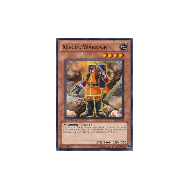 Rescue Warrior (1st Edition) - Yu-Gi-Oh! - Big Orbit Cards Rescue Warrior (1st Edition) - Yu-Gi-Oh! - Big Orbit Cards