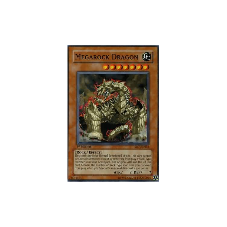 Megarock Dragon - Common (1st Edition) - Big Orbit Cards Megarock Dragon - Common (1st Edition) - Big Orbit Cards