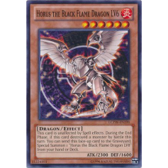 Horus the Black Flame Dragon LV4 - - Big Orbit Cards