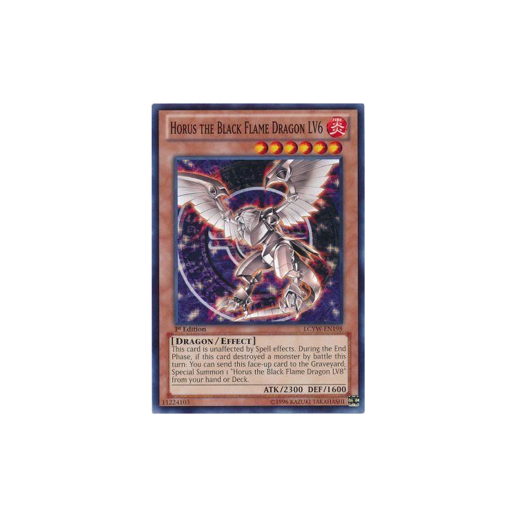  YU-GI-OH! - Horus The Black Flame Dragon LV6 (LCYW