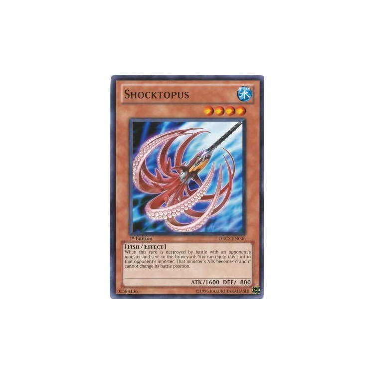 Shocktopus (1st Edition) - Yu-Gi-Oh! - Big Orbit Cards Shocktopus (1st Edition) - Yu-Gi-Oh! - Big Orbit Cards