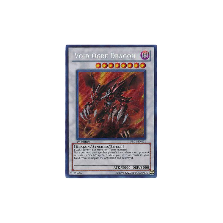 Void Ogre Dragon - Secret Rare (1st - Big Orbit Cards Void Ogre Dragon - Secret Rare (1st - Big Orbit Cards