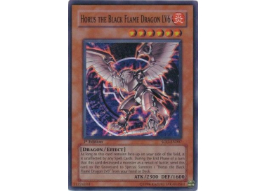 Horus the Black Flame Dragon LV8 - - Big Orbit Cards