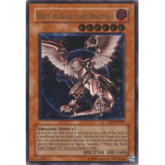 Horus the Black Flame Dragon LV8 - - Big Orbit Cards