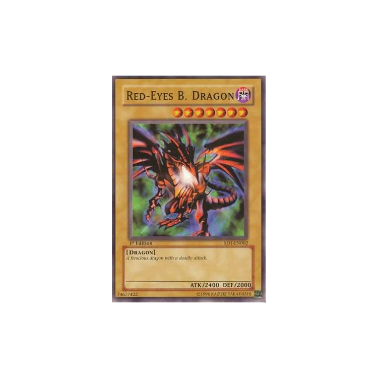 Red-Eyes B. Dragon (1st Edition) - Big Orbit Cards Red-Eyes B. Dragon (1st Edition) - Big Orbit Cards
