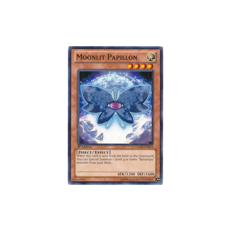 Moonlit Papillon (1st Edition) - Yu-Gi-Oh! - Big Orbit Cards Moonlit Papillon (1st Edition) - Yu-Gi-Oh! - Big Orbit Cards