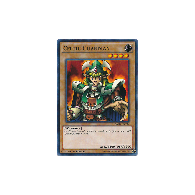 Yugioh celtic guardian hot 1996 card