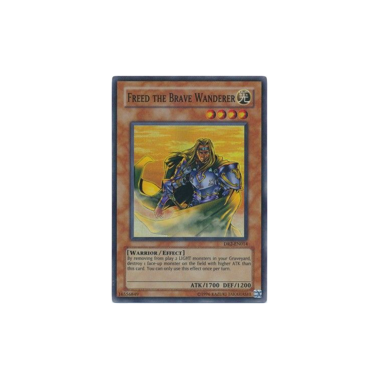 Freed the Brave Wanderer - Super Rare - Big Orbit Cards Freed the Brave Wanderer - Super Rare - Big Orbit Cards