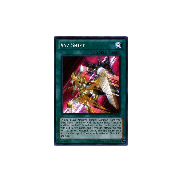 YuGiOh Legacy of the Valiant Common Xyz Shift LVAL-EN061 