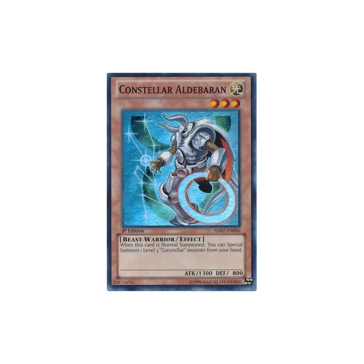 Constellar Aldebaran - Super Rare (1st - Big Orbit Cards Constellar Aldebaran - Super Rare (1st - Big Orbit Cards
