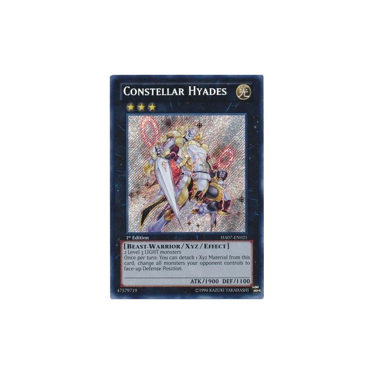 Constellar Hyades - Secret Rare (1st - Big Orbit Cards Constellar Hyades - Secret Rare (1st - Big Orbit Cards