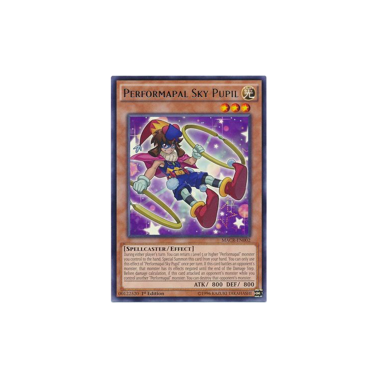 Performapal Sky Pupil - Rare (1st Edition) - Big Orbit Cards Performapal Sky Pupil - Rare (1st Edition) - Big Orbit Cards