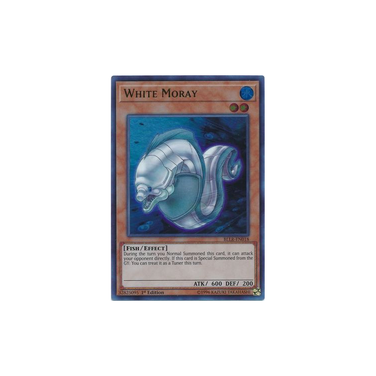 White Moray - Ultra Rare (1st Edition) - Big Orbit Cards White Moray - Ultra Rare (1st Edition) - Big Orbit Cards