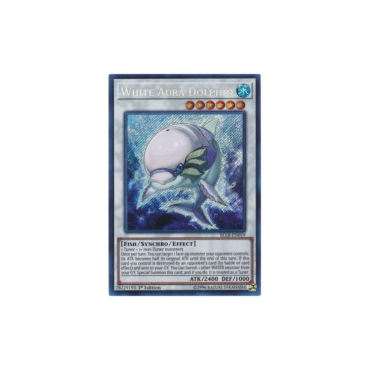 White Aura Dolphin - Secret Rare (1st - Big Orbit Cards White Aura Dolphin - Secret Rare (1st - Big Orbit Cards
