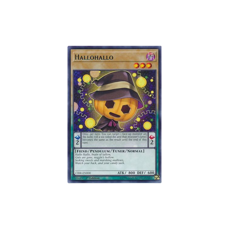 Hallohallo (1st Edition) - Yu-Gi-Oh! - Big Orbit Cards Hallohallo (1st Edition) - Yu-Gi-Oh! - Big Orbit Cards