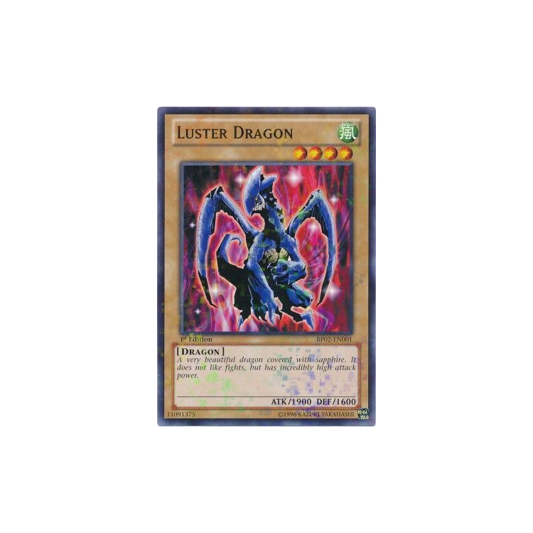 Luster Dragon - Mosaic Rare (1st Edition) - Big Orbit Cards Luster Dragon - Mosaic Rare (1st Edition) - Big Orbit Cards