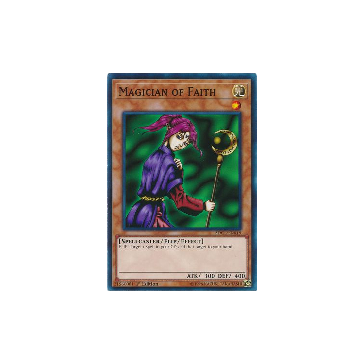 Magician of Faith - Common (1st Edition) - Big Orbit Cards Magician of Faith - Common (1st Edition) - Big Orbit Cards