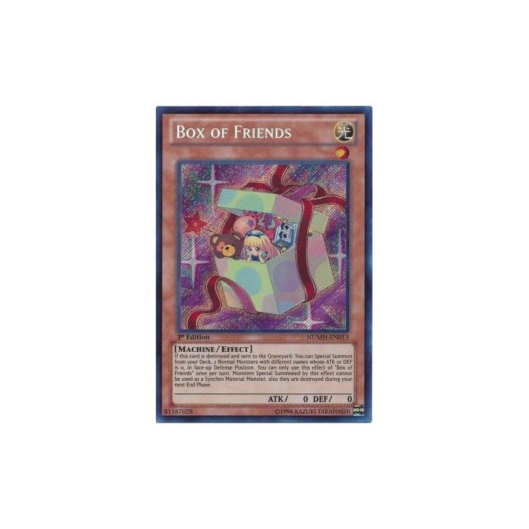 Box of Friends - Secret Rare (1st Edition) - Big Orbit Cards Box of Friends - Secret Rare (1st Edition) - Big Orbit Cards