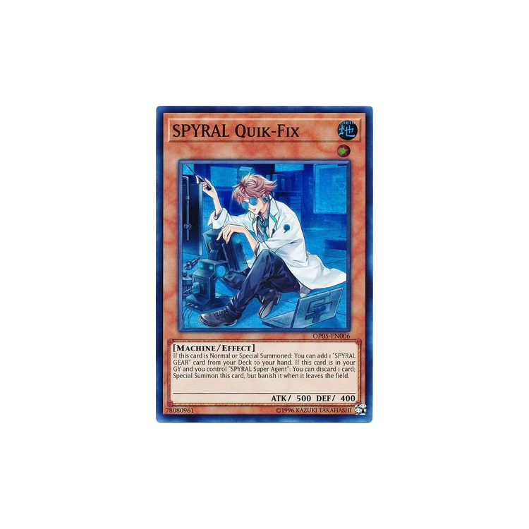 SPYRAL Quik-Fix - Super Rare (Unlimited - Big Orbit Cards SPYRAL Quik-Fix - Super Rare (Unlimited - Big Orbit Cards
