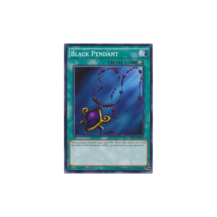 Black Pendant - Common (1st Edition) - Big Orbit Cards Black Pendant - Common (1st Edition) - Big Orbit Cards