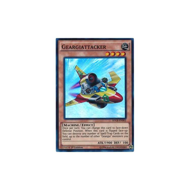 Geargiattacker - Super Rare (1st Edition) - Big Orbit Cards Geargiattacker - Super Rare (1st Edition) - Big Orbit Cards