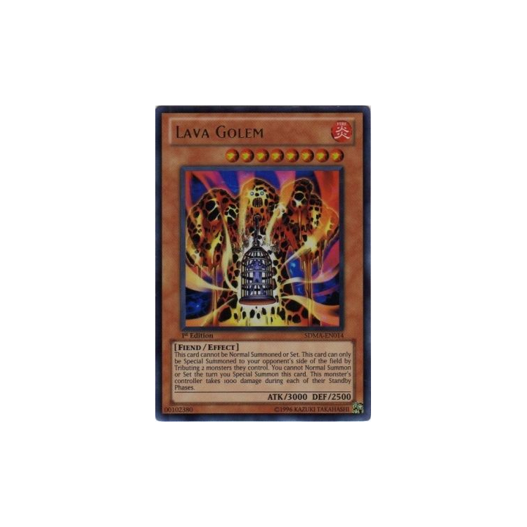 Lava Golem - Ultra Rare (1st Edition) - Big Orbit Cards Lava Golem - Ultra Rare (1st Edition) - Big Orbit Cards