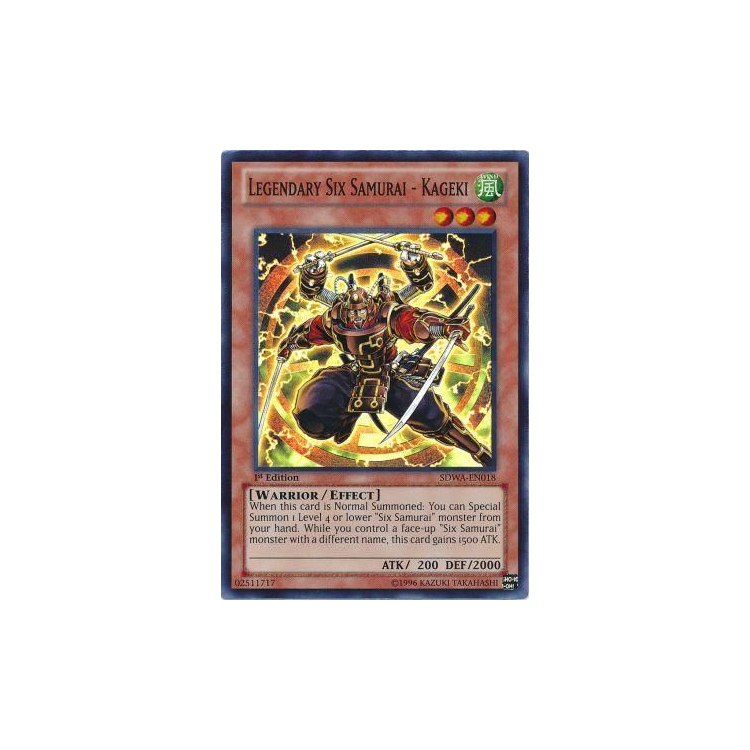 Legendary Six Samurai - Kageki - Super - Big Orbit Cards Legendary Six Samurai - Kageki - Super - Big Orbit Cards