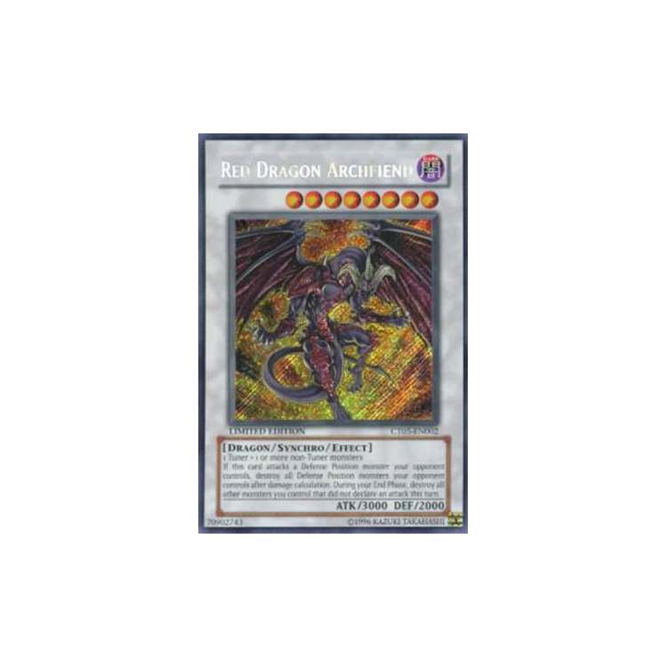 Red Dragon Archfiend - Secret Rare - Big Orbit Cards Red Dragon Archfiend - Secret Rare - Big Orbit Cards