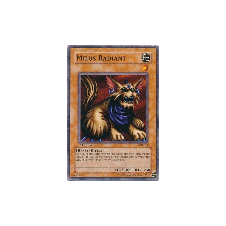 Milus Radiant - Common (1st Edition) - Big Orbit Cards Milus Radiant - Common (1st Edition) - Big Orbit Cards