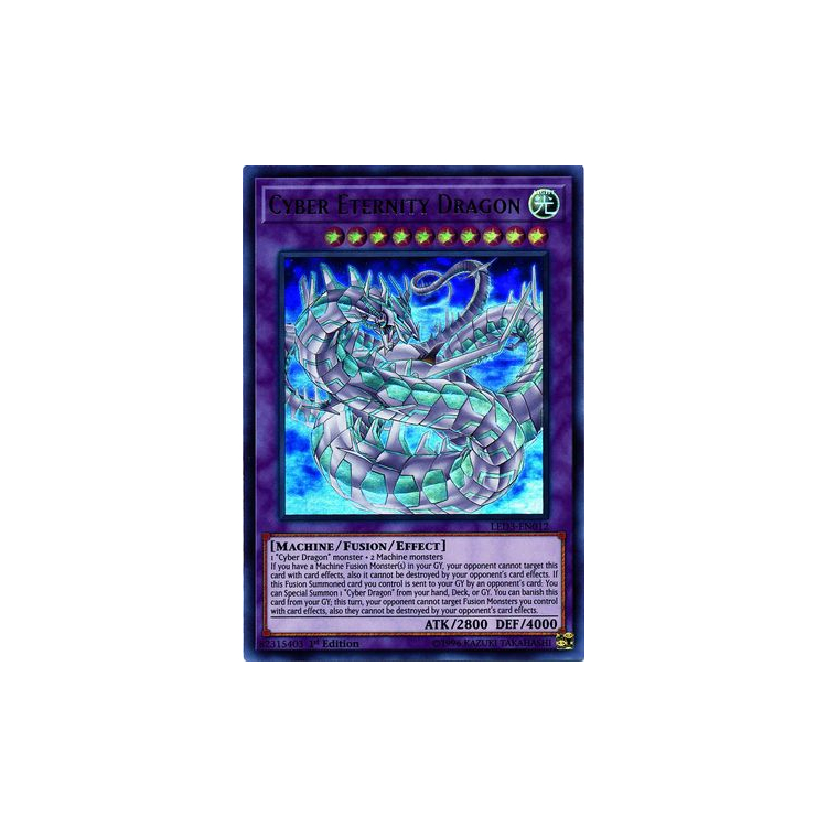 Cyber Eternity Dragon - Ultra Rare (1st - Big Orbit Cards