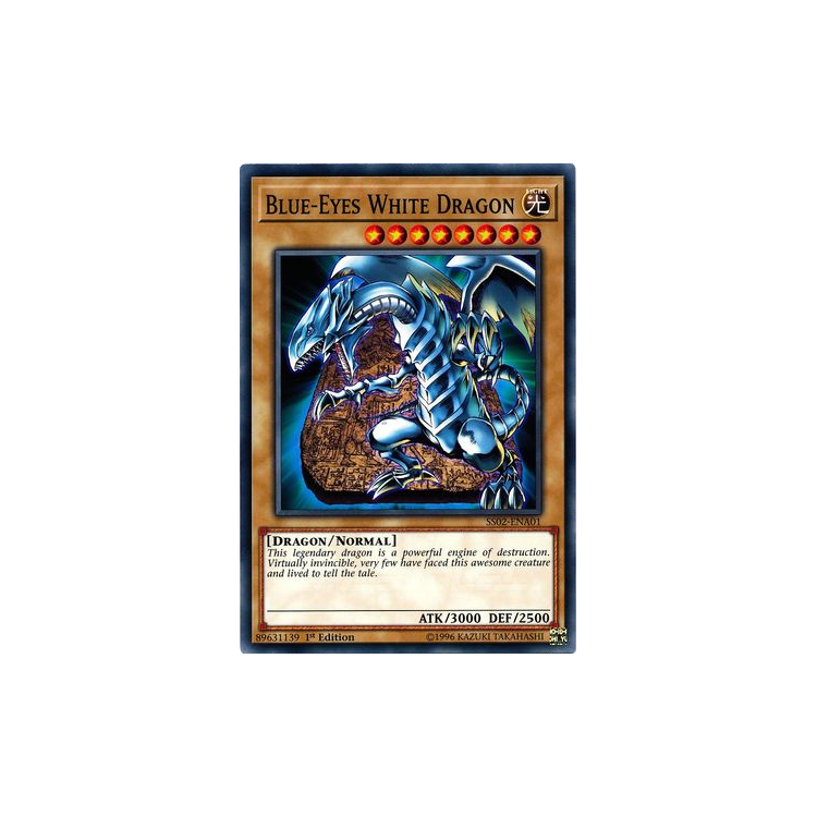 Blue-Eyes White Dragon - Common (1st - Big Orbit Cards Blue-Eyes White Dragon - Common (1st - Big Orbit Cards