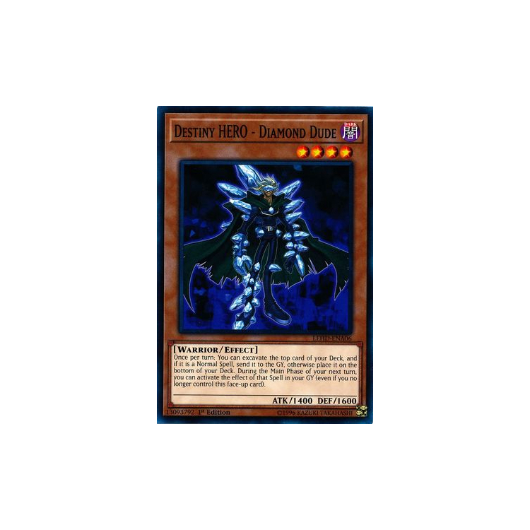 Destiny HERO - Diamond Dude - Common (1st - Big Orbit Cards Destiny HERO - Diamond Dude - Common (1st - Big Orbit Cards