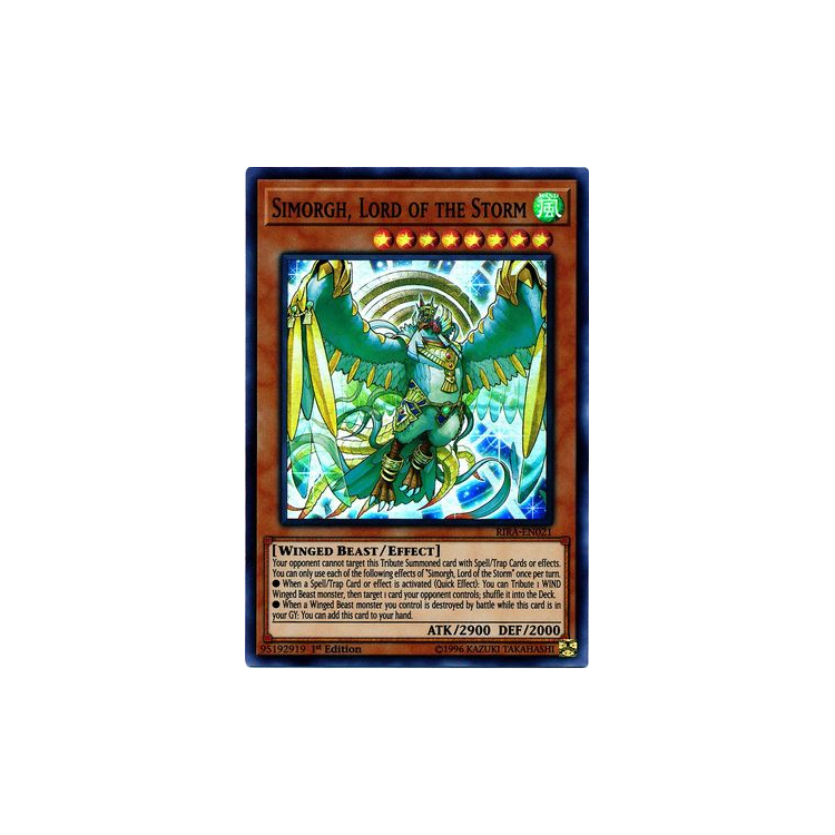 Simorgh, Lord of the Storm - Super Rare - Big Orbit Cards Simorgh, Lord of the Storm - Super Rare - Big Orbit Cards