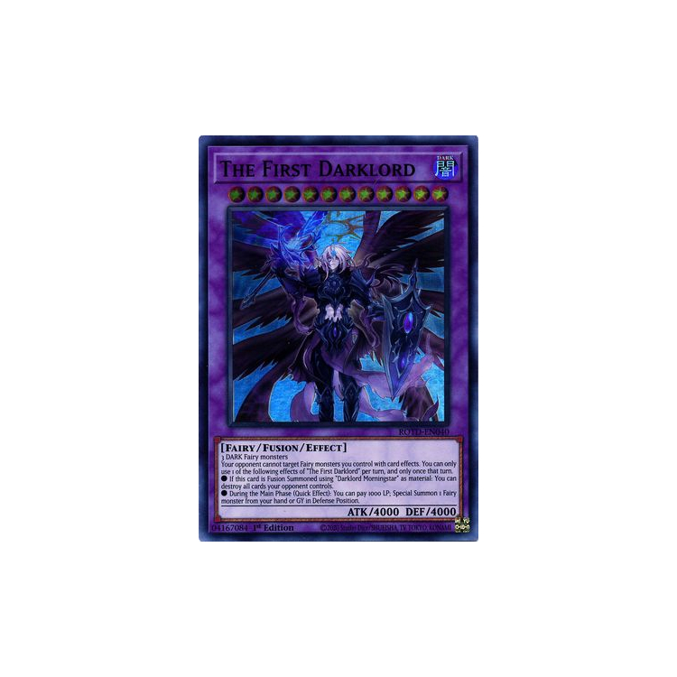 The First Darklord - Super Rare (1st - Big Orbit Cards