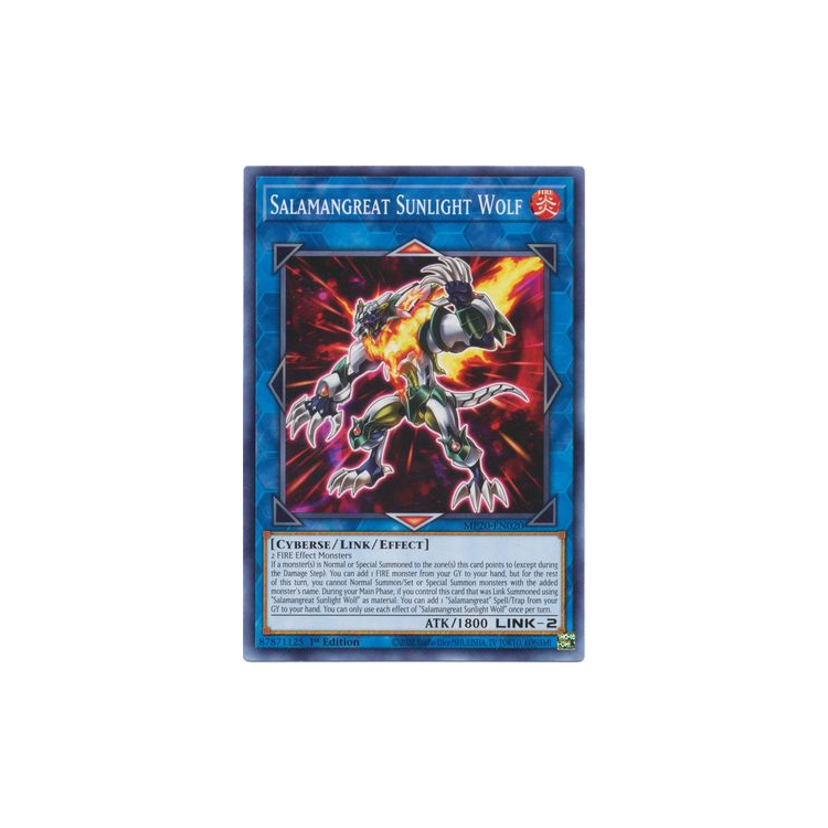 Salamangreat Sunlight Wolf - Common (1st - Big Orbit Cards Salamangreat Sunlight Wolf - Common (1st - Big Orbit Cards