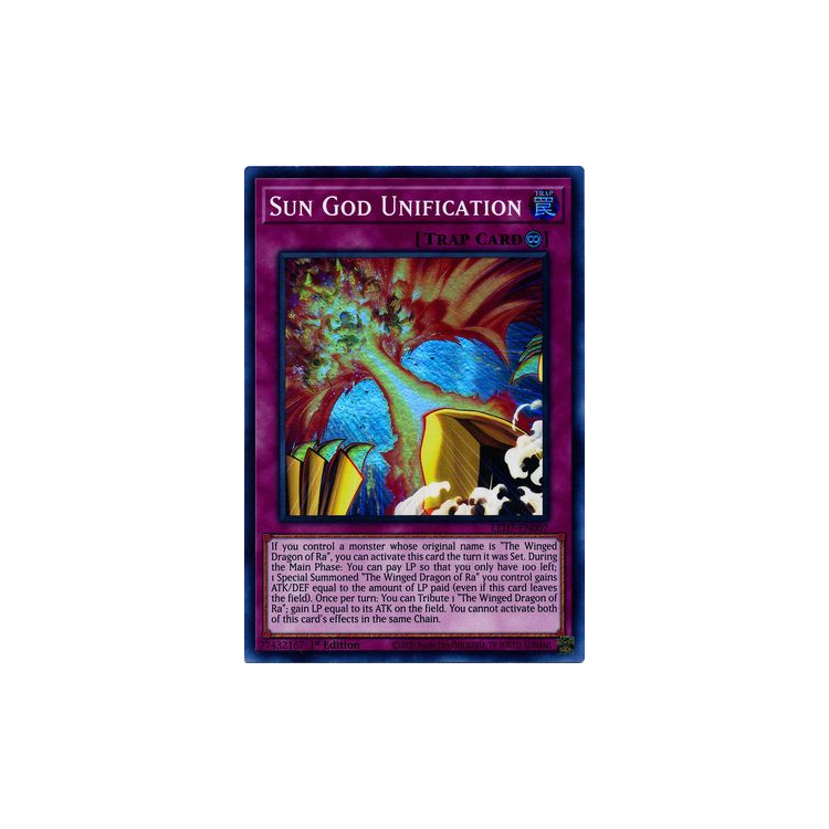 Sun God Unification - Super Rare (1st - Big Orbit Cards Sun God Unification - Super Rare (1st - Big Orbit Cards