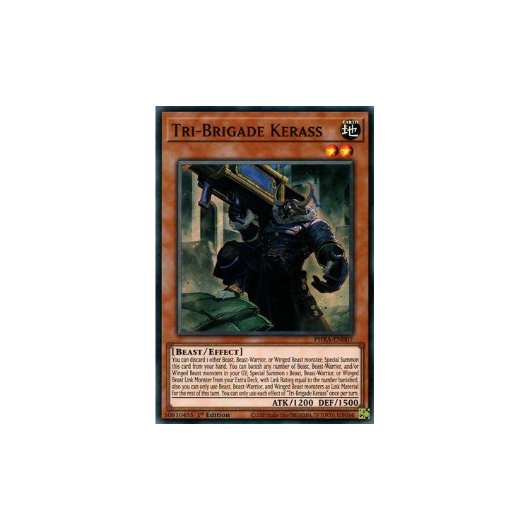 Tri-Brigade Kerass - Super Rare (1st - Big Orbit Cards Tri-Brigade Kerass - Super Rare (1st - Big Orbit Cards